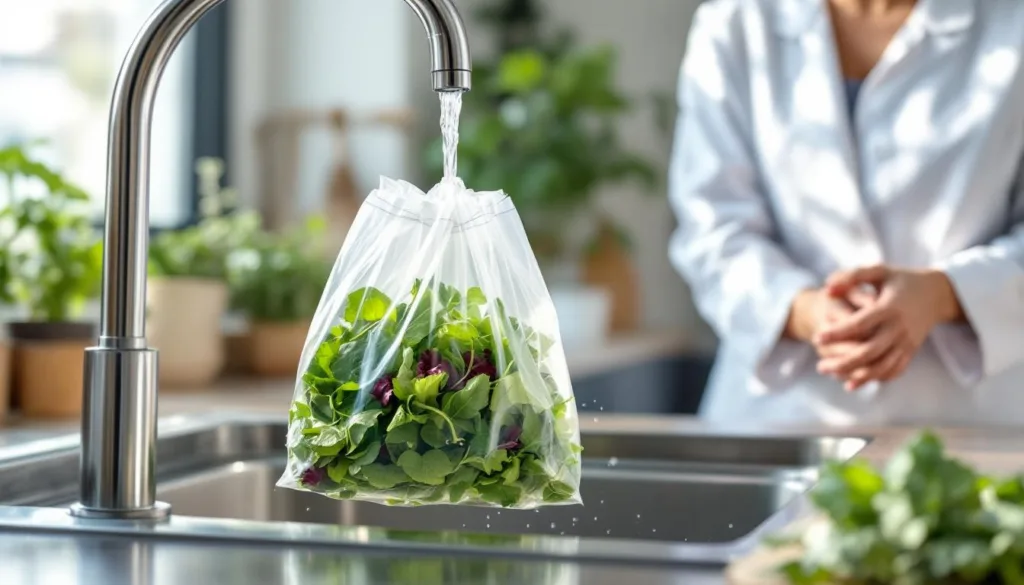 ein lebensmittelexperte erklärt, warum salat aus der tüte trotz reinigungsempfehlungen gewaschen werden sollte, um gesundheitliche risiken zu vermeiden.