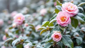 entdecken sie, wie winterharte kamelien trotz frost in ihrem garten wunderschön blühen können. tipps zur pflanzung und pflege für eine farbenfrohe winterpracht.