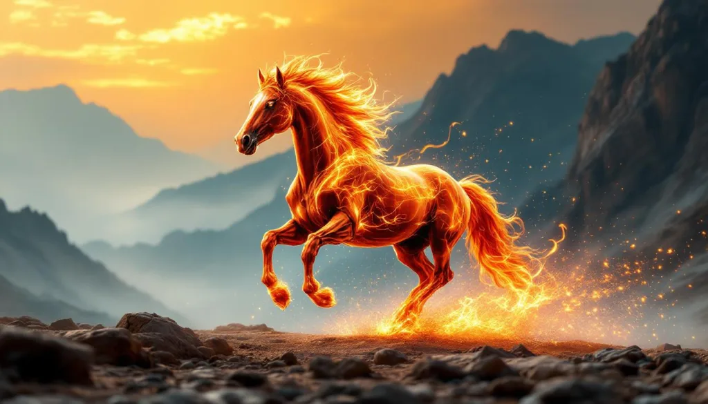 entdecken sie das sternzeichen, das vom roten feuerpferd gesegnet wird – es ist weder drache noch tiger, sondern ein besonderes zeichen voller leidenschaft und energie.