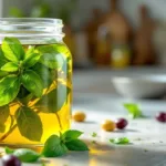 entdecke, warum dein basilikum im öl wochenlang frisch bleibt und wie du es richtig lagerst, um geschmack und frische zu bewahren.