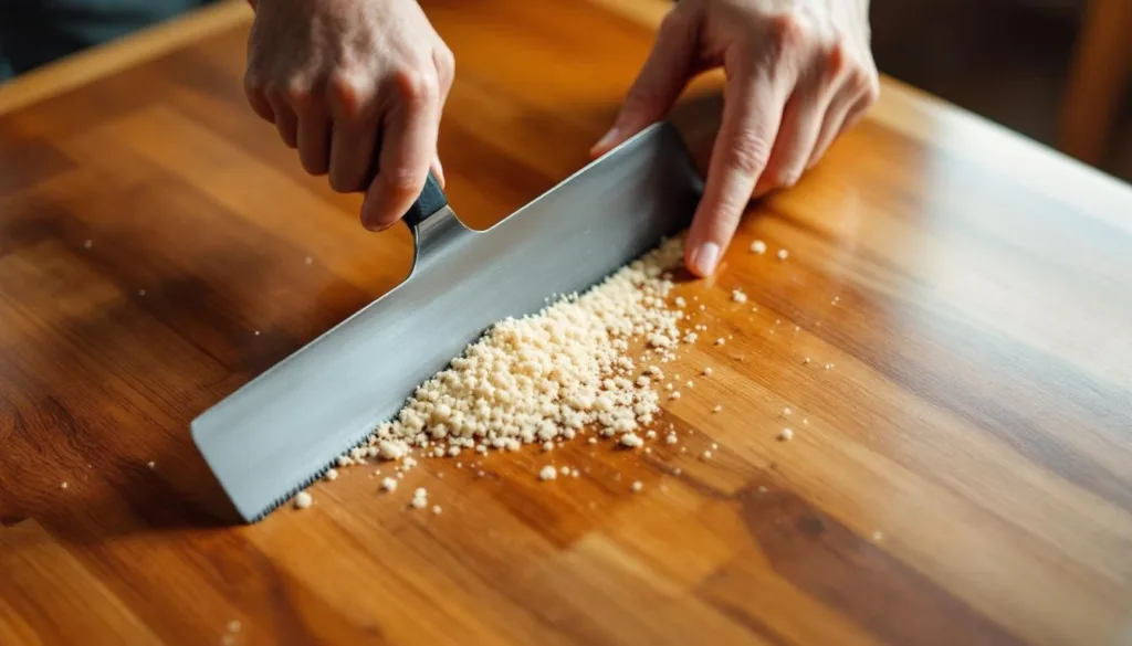 vergessen sie lappen und spray! entdecken sie die einfache geste, die alle krümel vom tisch sofort und mühelos entfernt.