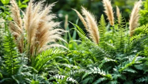 entdecken sie, wie diese besonderen gräser und farne jeden garten in eine grüne oase verwandeln – ganz ohne rosen oder tulpen.